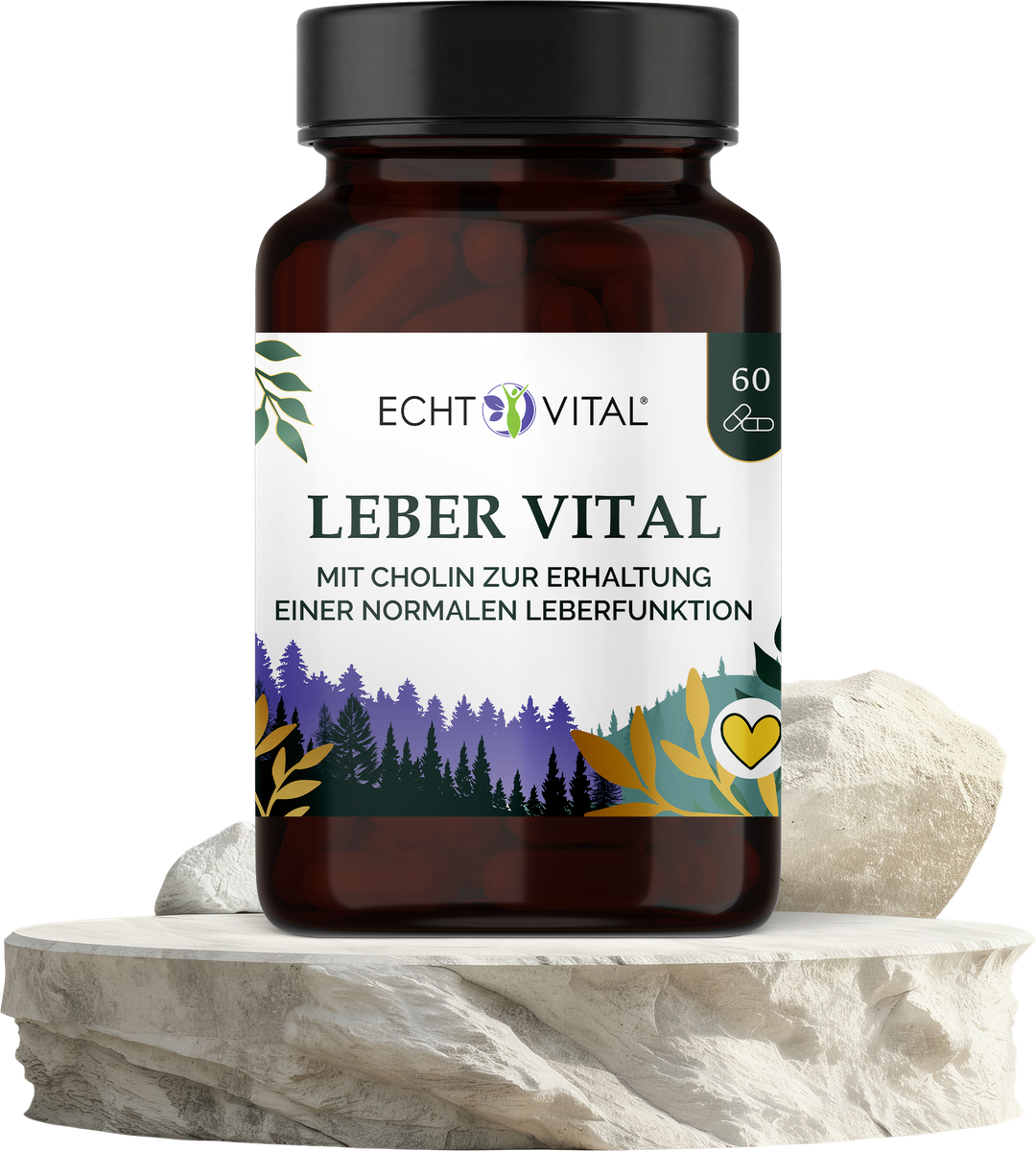 Leber Vital mit 9 Pflanzenstoffen