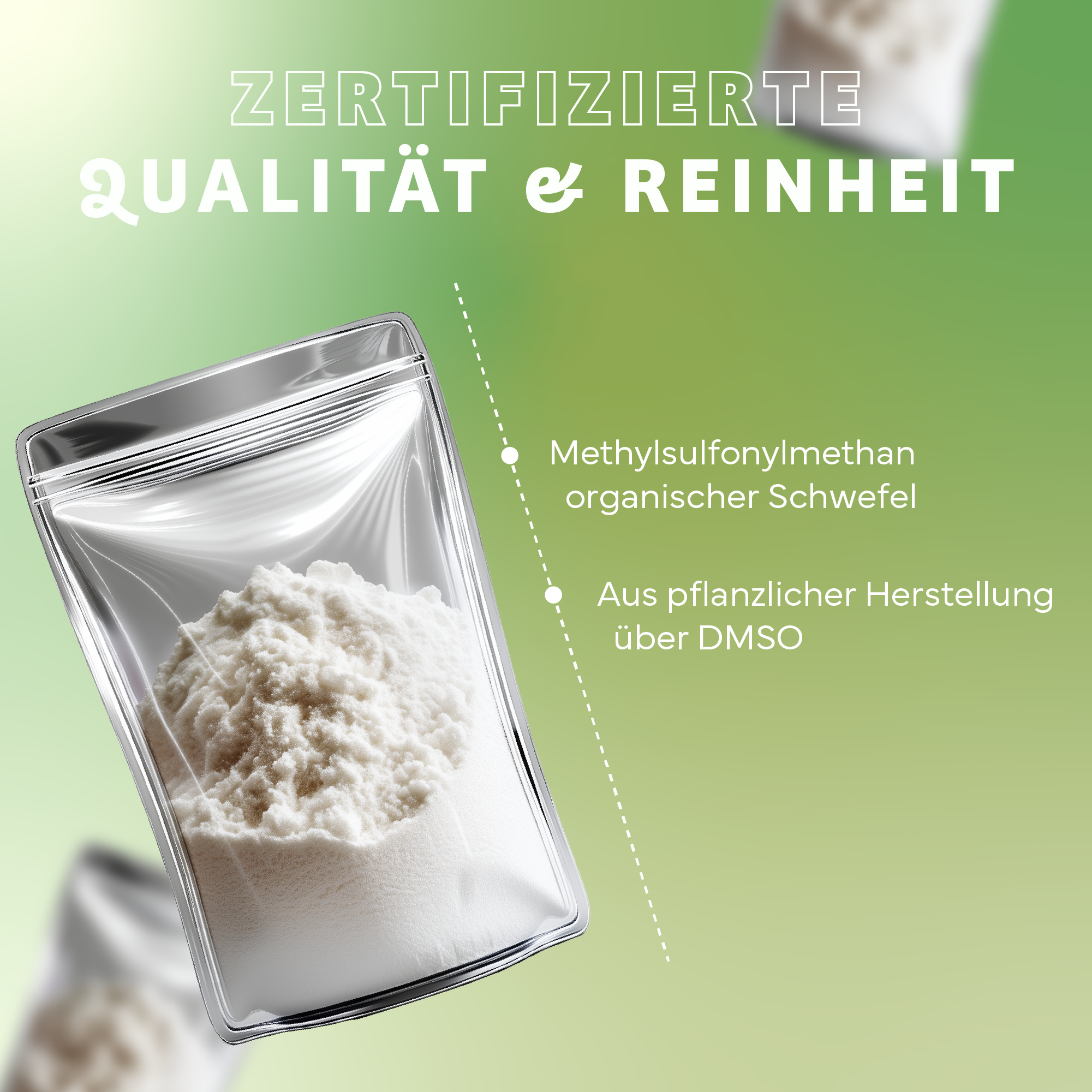 Puder, Mehl, Essen