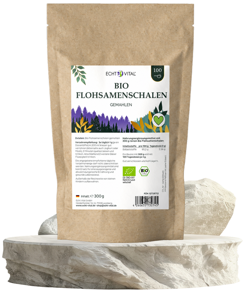Bio, Flohsamenschalen, Gemahlen, 300 g, Paket, Bio Flohsamenschalen, Füllprodukt, Flohsamenschalen gemahlen, Naturprodukt, Nahrungsergänzung, Bio Flohsamenschalen, Pflanzenbasierte Nahrungsergänzung, Gemahlen, 300 g, Nahrungsmittelzusatz, Bio, Flosamschal