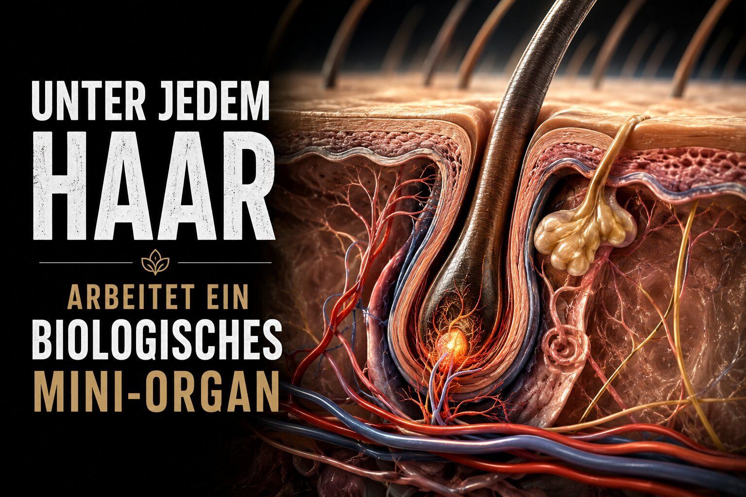 biologisches Organ, Mini-Organ, Haar, Hautstruktur, Anatomie