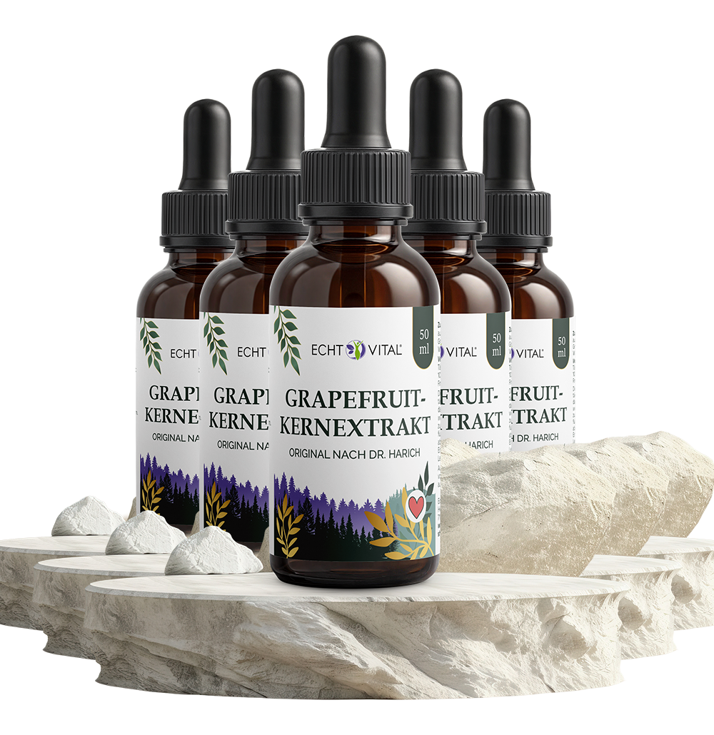 Grapefruitkernextrakt - ECHT VITAL Premium Qualität
