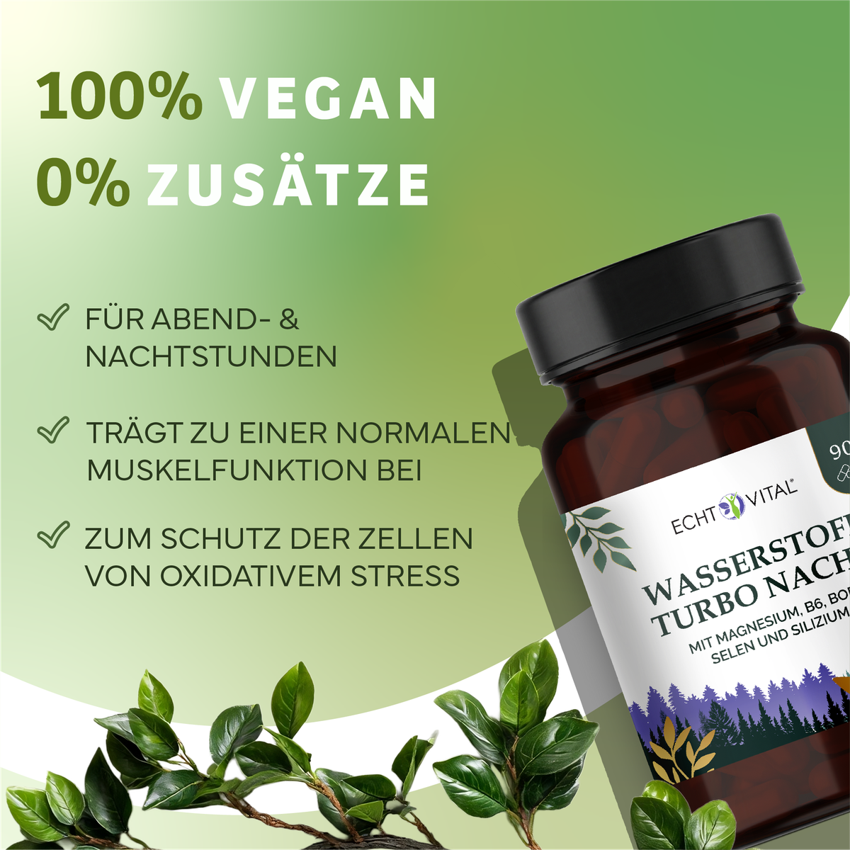 Kräuterig, Kräuter, Pflanze, Werbung, Astragalus, Flasche, Nahrungsergänzung, Vitamingehalt, grüner Verlauf, Etikett Text