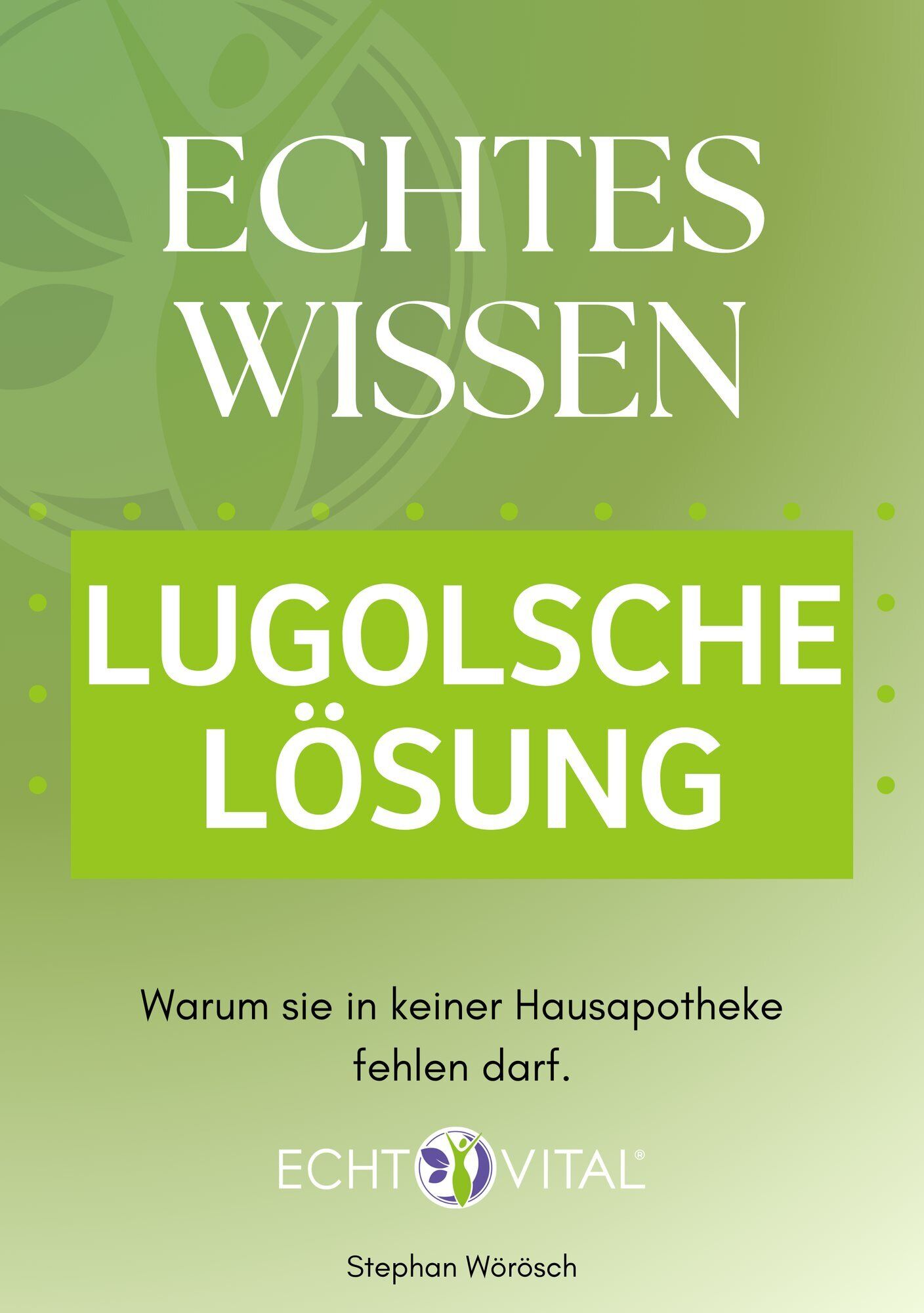 Cover Lugolsche Lösung Ratgeber