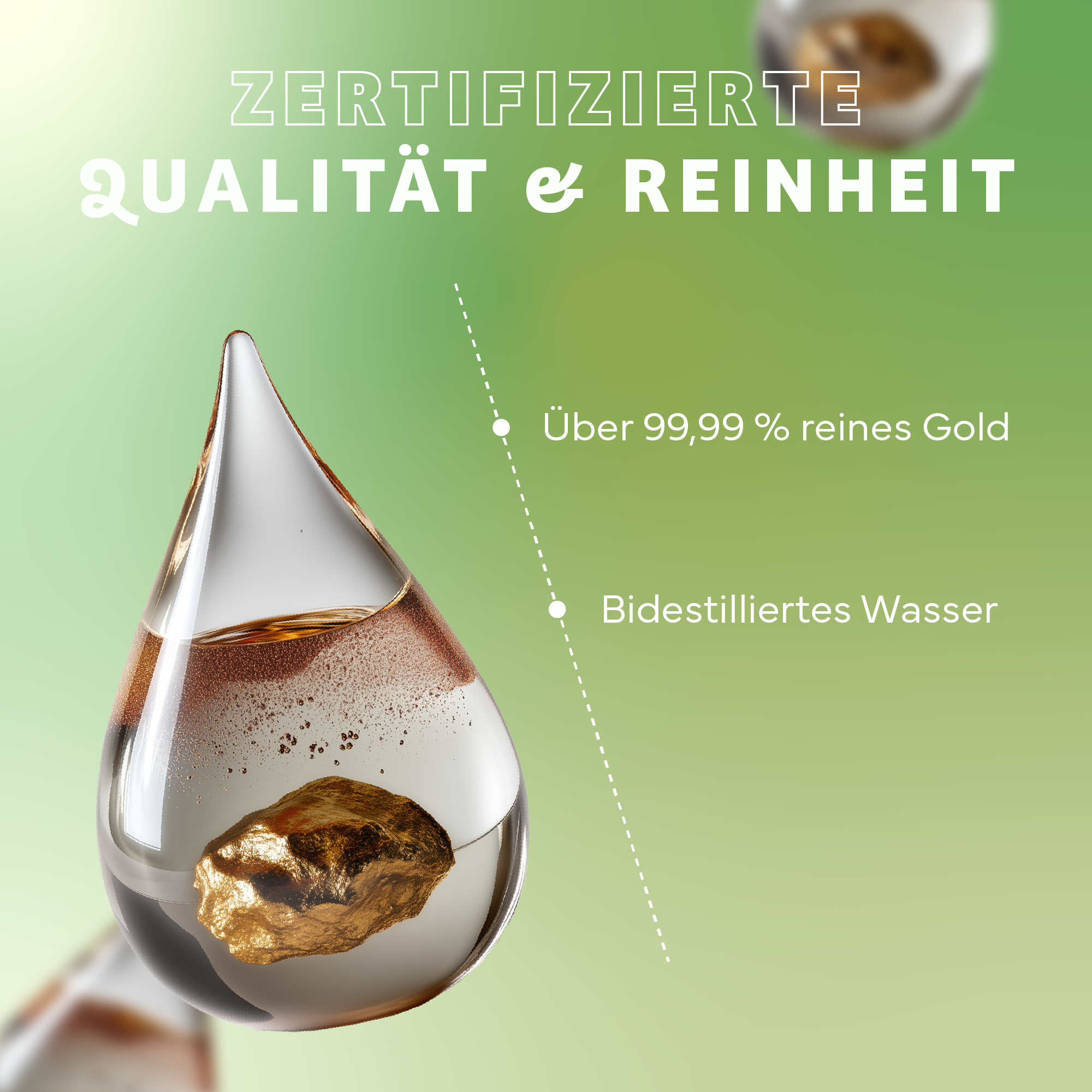 Werbung, Plakat, Tröpfchen