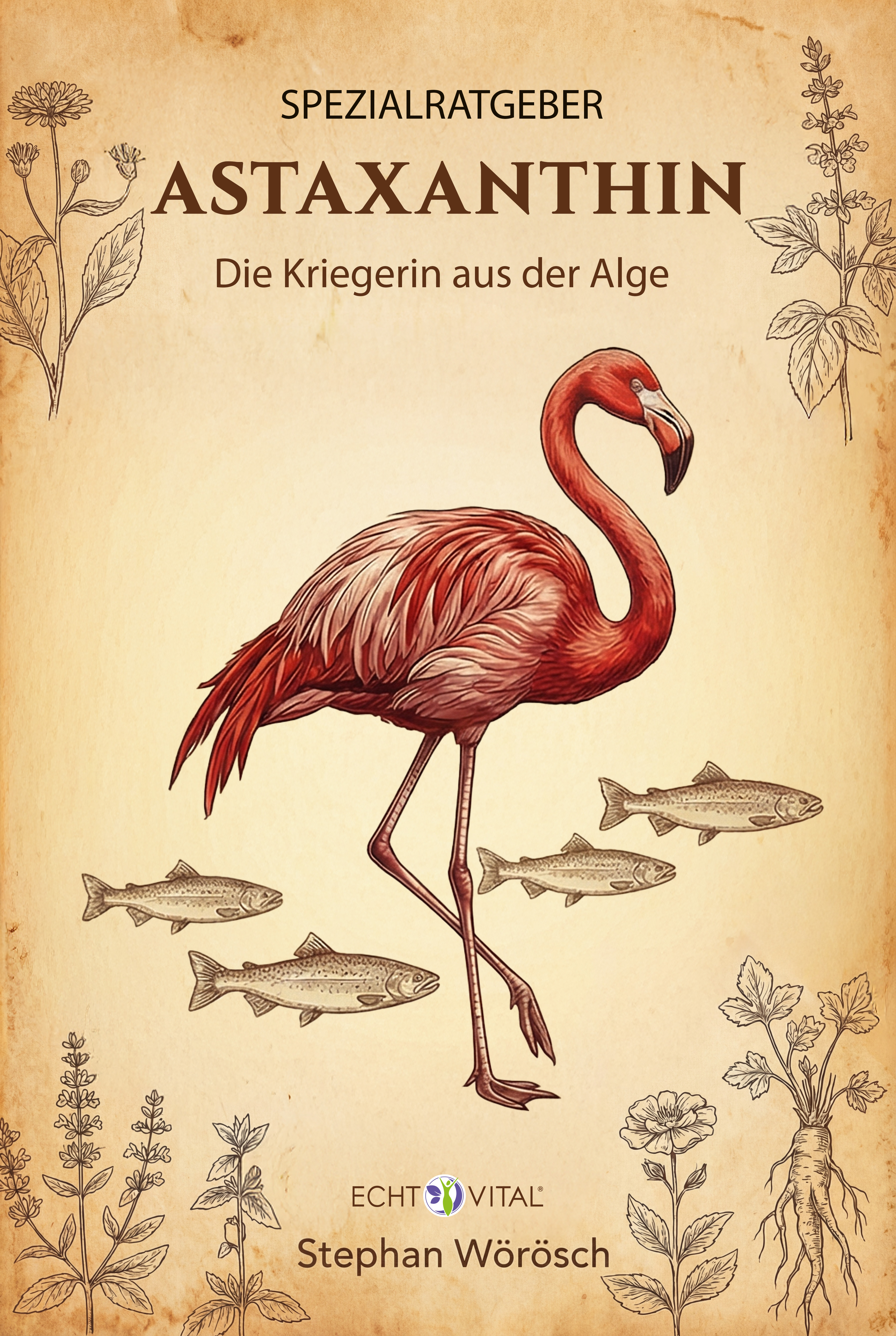 Tier, Fische, Leben im Meer, Vogel, Pflanze