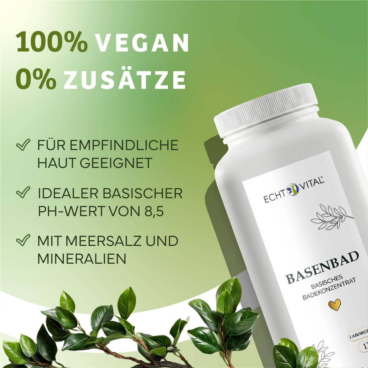 Kräuterig, Kräuter, Werbung, Flasche, Plakat, basisches, badekonzentr, konzentrat, mineralien, meersalz, basisches, Badekonzentrat, MineralSalz, ph-wert 8.5, Pflanze