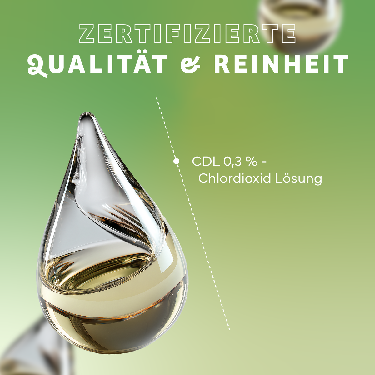Werbung, Tröpfchen, Plakat, Kosmetik, Parfüm, Werbung, Tröpfchen, Plakat, Kosmetik, Parfüm, glänzender Tropfen, Flüssigkeit, Farbverlauf, Chemie-Flasche, Chlordioxid-Lösung