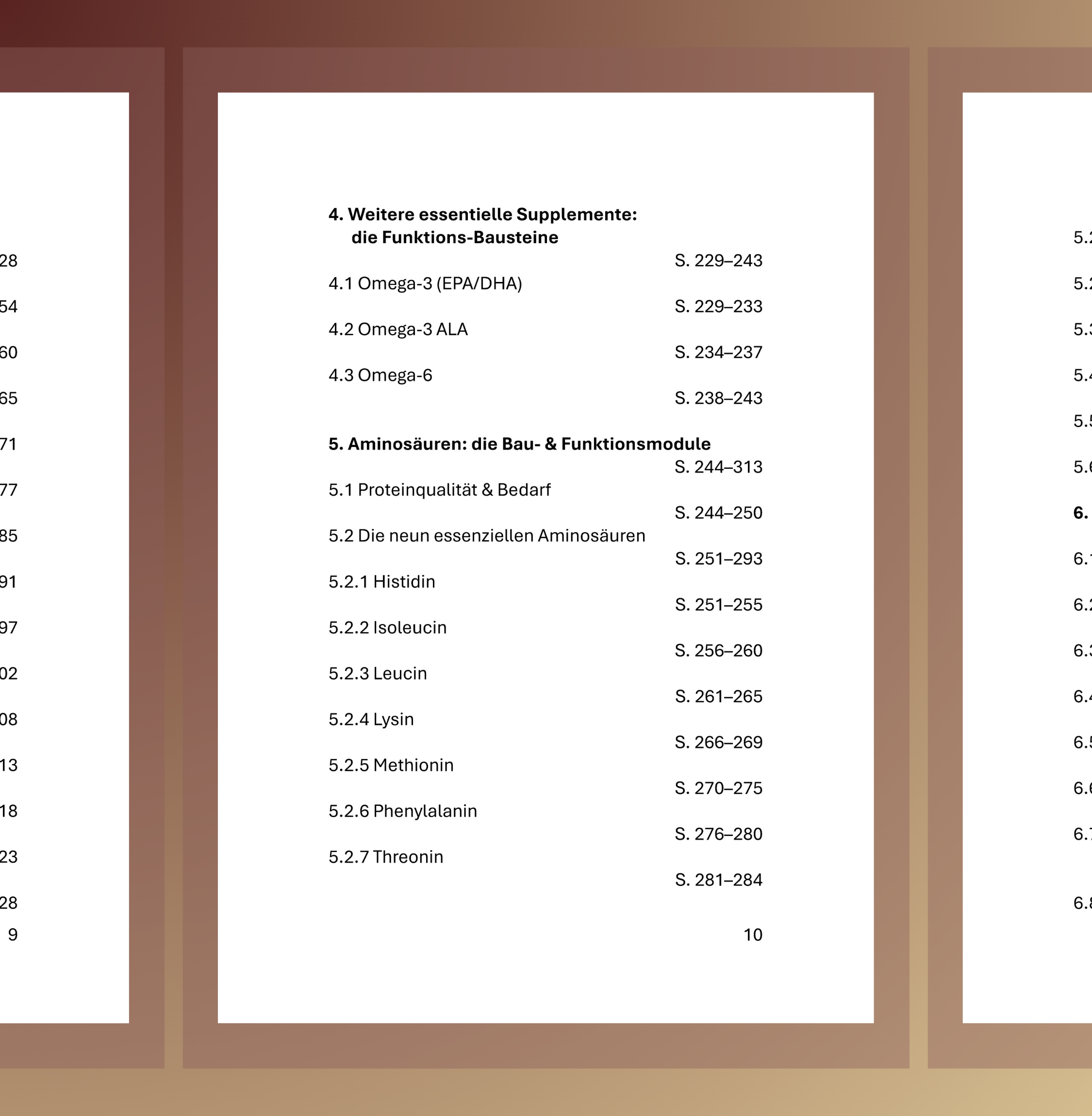 Text, Speisekarte, Seite