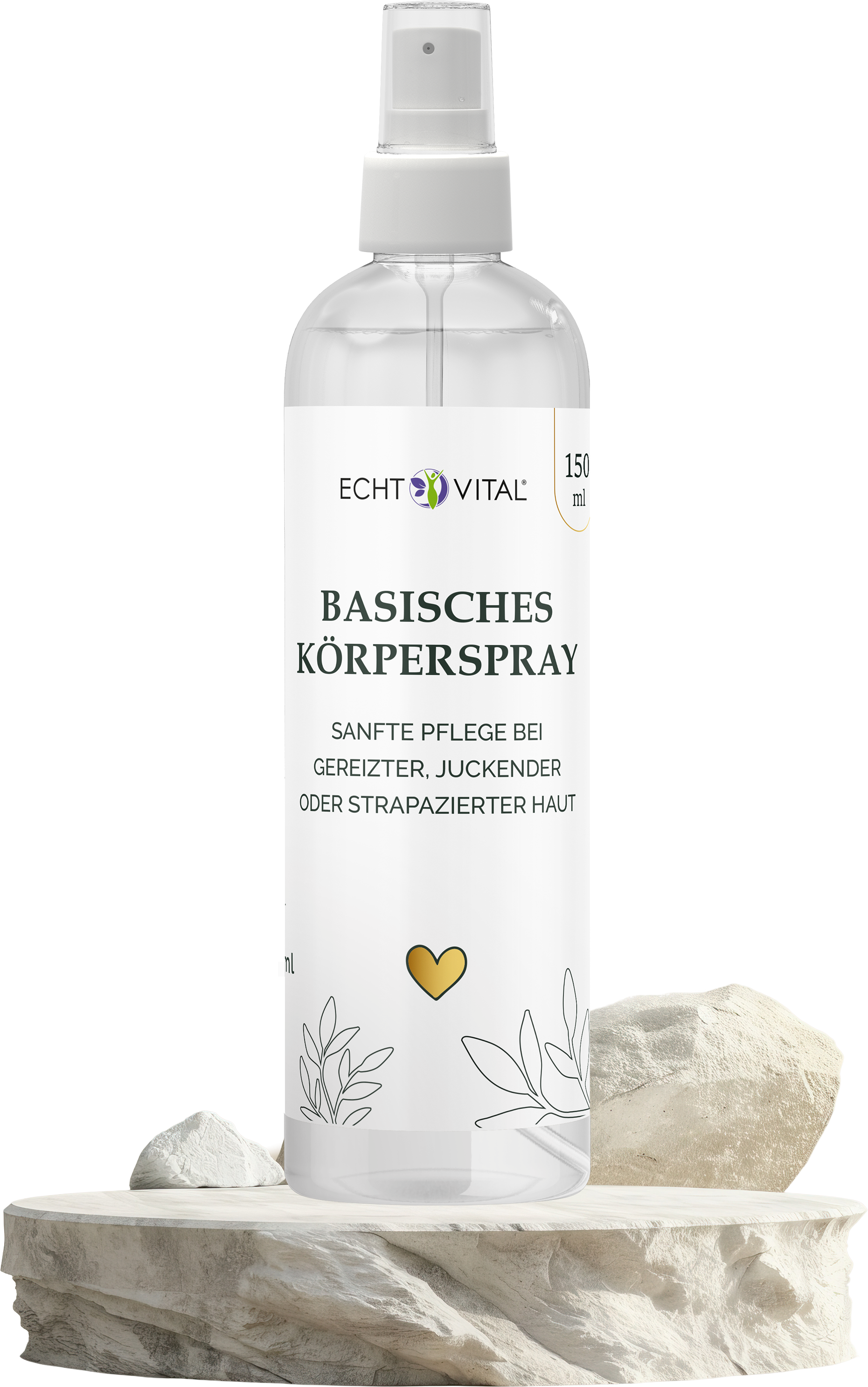 Flasche, Lotion, Körperspray, Basis, Pflege, Sanfte Pflege, 150 ml