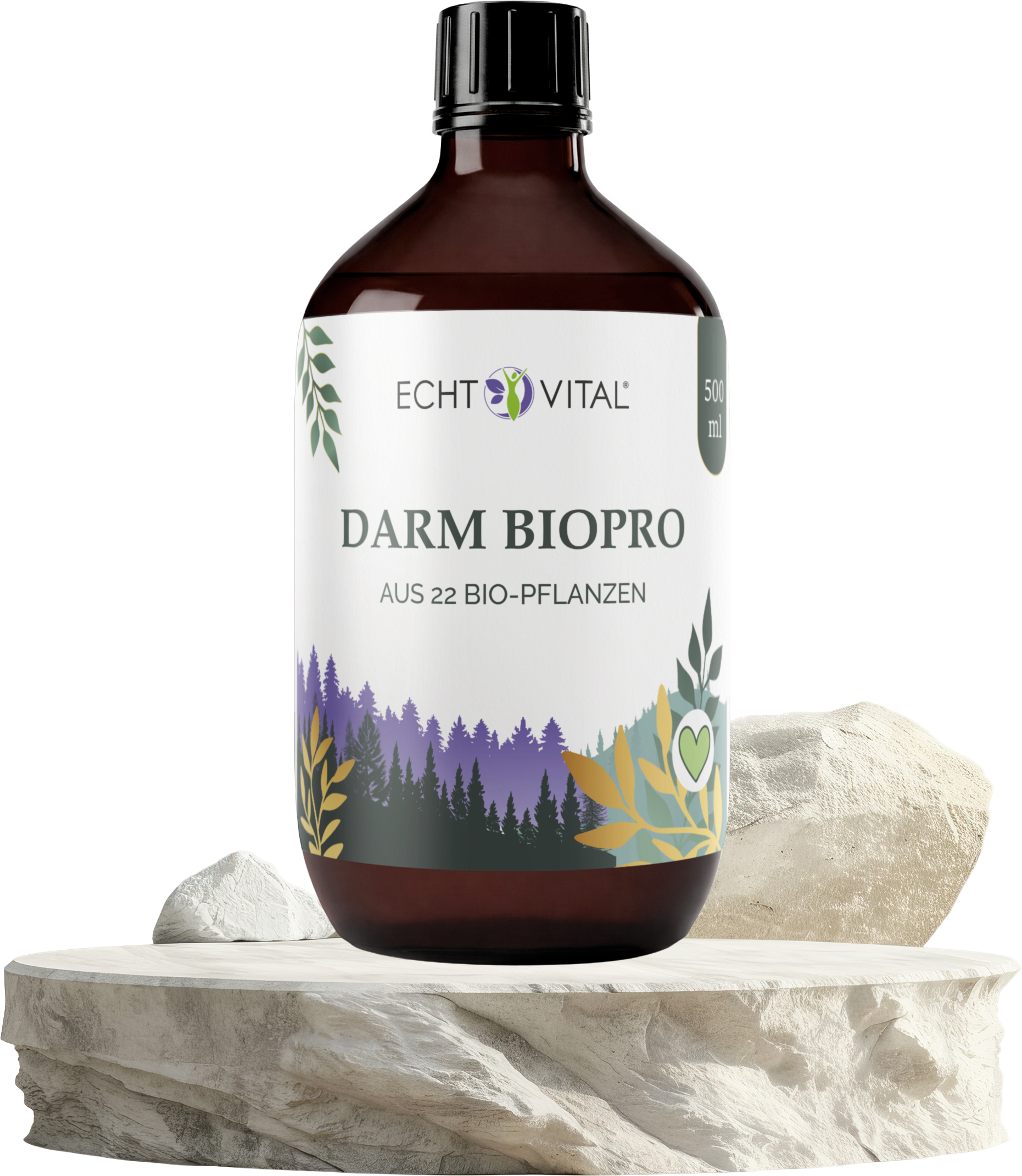 Darmöl, Biopro, Bio-Pflanzen, Naturprodukt, 500 ml