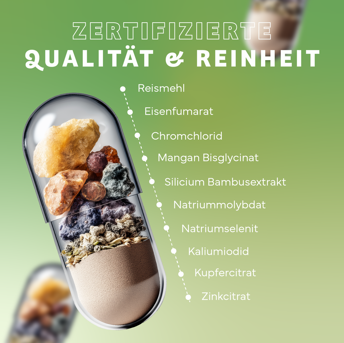 Werbung, Plakat, Werbung, Plakat, Werbung, Plakat, pillen, kapsel, bunte kristalle, diät-ergänzung, pulver