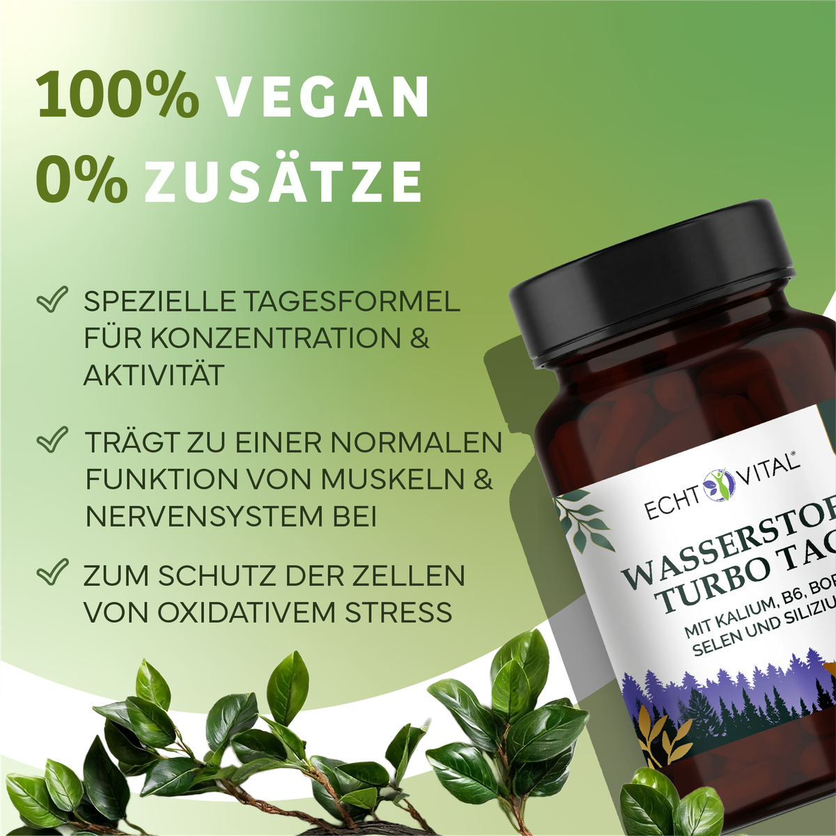 Kräuterig, Kräuter, Werbung, Plakat, Sirup, Vegan, Kapsel, Nahrungsergänzung, Vitamine, Flasche