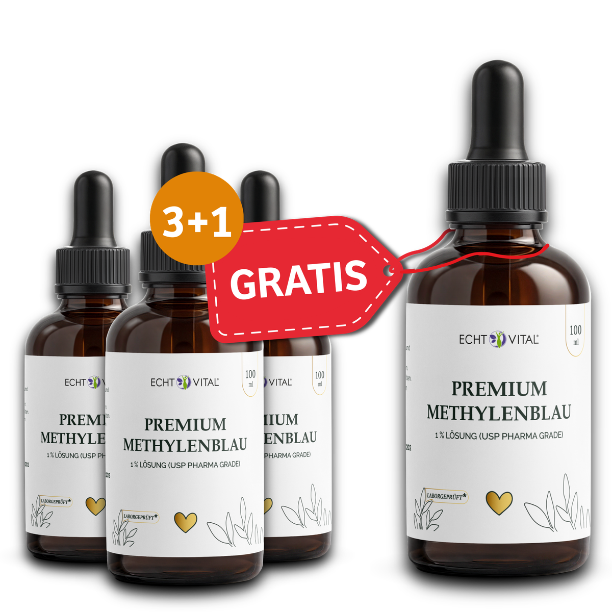 Flasche, Kosmetik, Parfüm, Methylblau, Premium, Methyl Blue, Augentropffläschchen, USP Pharma-Qualität, Methylblue?, Premium Methylblue?, Methyl Blue Lösung, Health drops, Flüssigkeit Tropfen, Methylblau, Premium Methylblue?, Methylensblau?, Lösung 1%?, D