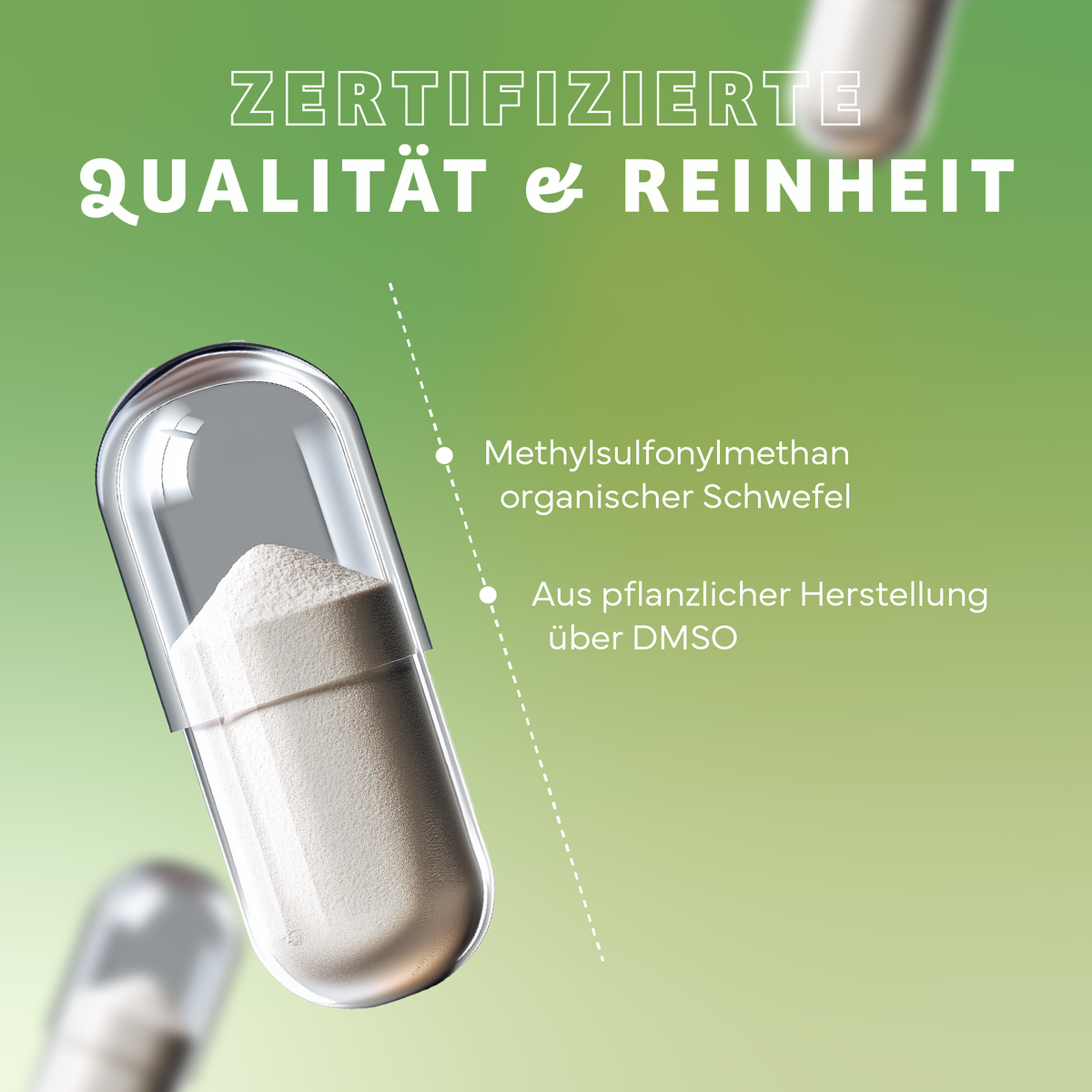 Werbung, Kapsel, Pulver, Kapsel-Pulver, Pharmazeutikum, Nahrungsergänzung