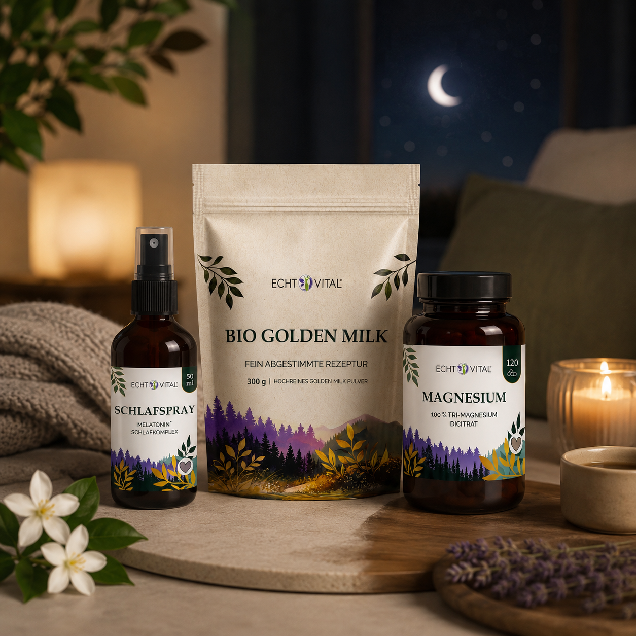 Ruhe & Schlaf - Bundle - ECHT VITAL Premium Qualität