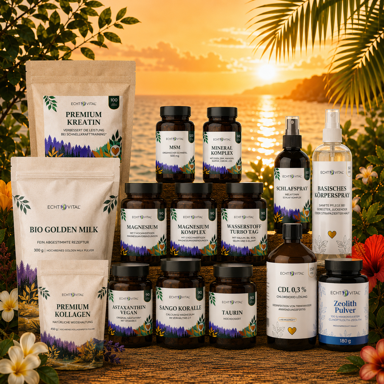 Sommer Kompass - All Inclusive Bundle - ECHT VITAL Premium Qualität
