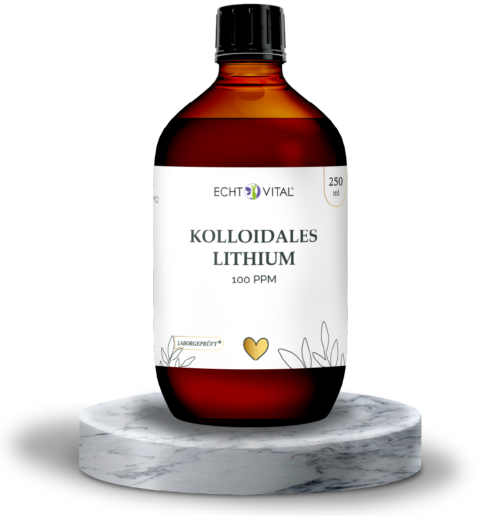 Kolloidales Lithium 100 ppm Johann Arfvedson Edition