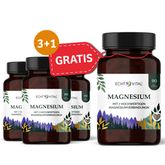 Magnesium Komplex 3+1 Paket