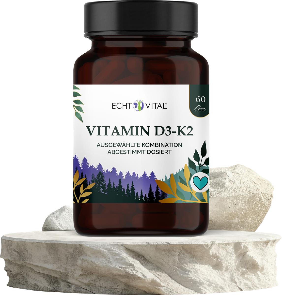 Kräuterig, Kräuter, Pflanze, Astragalus, Blume, Vitamin D3-K2, Kapseln, Nahrungsergänzung, Tabletten, D3-K2 Kombinationspräparat