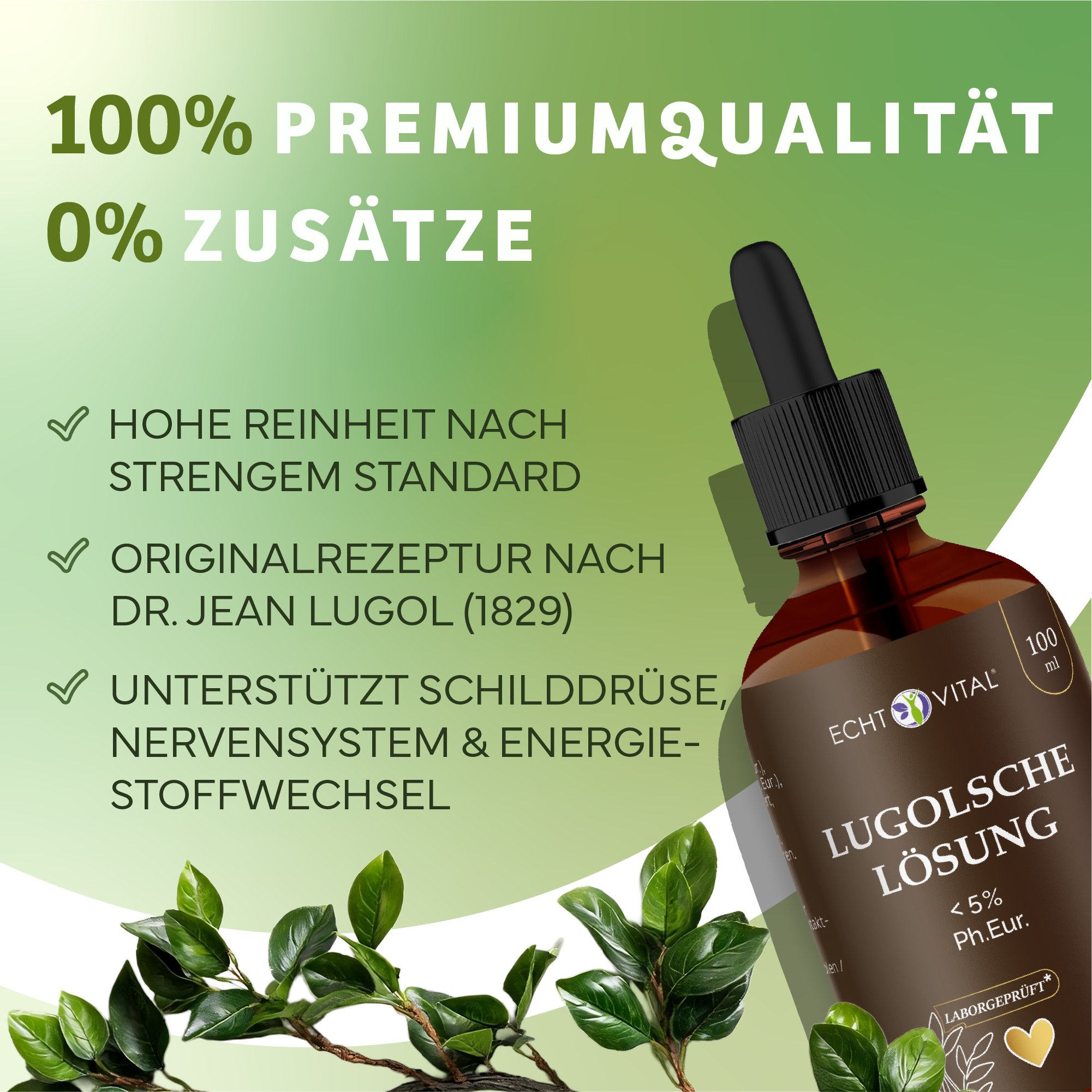 Kräuter, Werbung, Plakat, Flasche