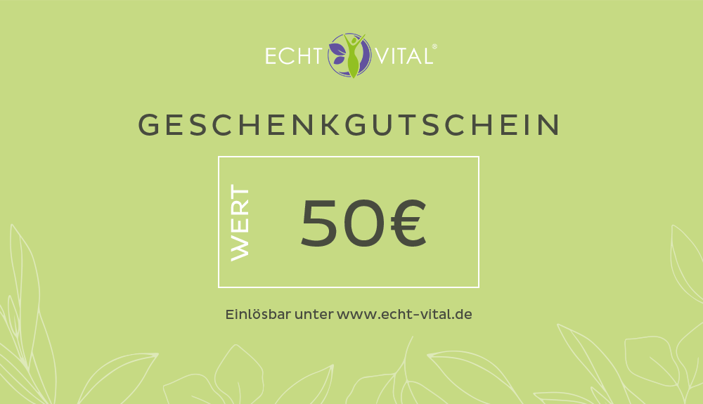 50 Euro - Geschenkgutschein